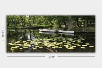 Canvastavla YTY Floral & Botanical Flerfärgad - 120x50 cm - Inredning - Tavlor & posters - Canvastavla