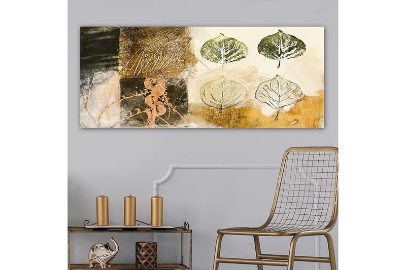 Canvastavla YTY Floral & Botanical Flerfärgad - 120x50 cm - Inredning - Tavlor & posters - Canvastavla