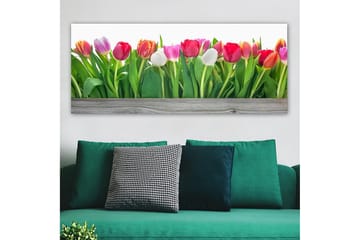 Canvastavla YTY Floral & Botanical Flerfärgad - 120x50 cm - Inredning - Tavlor & posters - Canvastavla