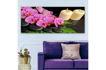 Canvastavla YTY Floral & Botanical Flerfärgad - 120x50 cm - Inredning - Tavlor & posters - Canvastavla