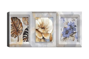 Canvastavla YTY Floral & Botanical Flerfärgad - 120x50 cm - Inredning - Tavlor & posters - Canvastavla