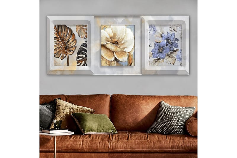 Canvastavla YTY Floral & Botanical Flerfärgad - 120x50 cm - Inredning - Tavlor & posters - Canvastavla