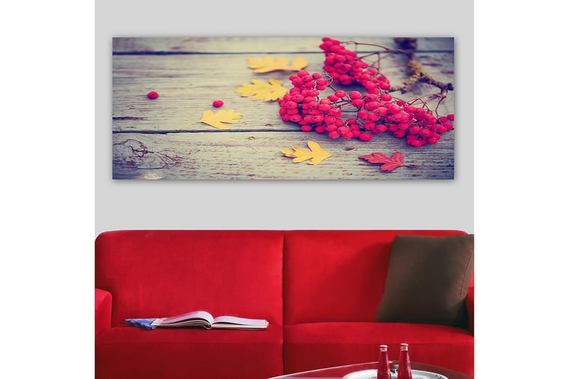 Canvastavla YTY Floral & Botanical Flerfärgad - 120x50 cm - Inredning - Tavlor & posters - Canvastavla