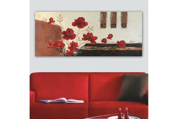 Canvastavla YTY Floral & Botanical Flerfärgad - 120x50 cm - Inredning - Tavlor & posters - Canvastavla