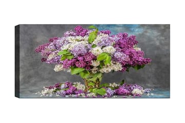 Canvastavla YTY Floral & Botanical Flerfärgad - 120x50 cm - Inredning - Tavlor & posters - Canvastavla