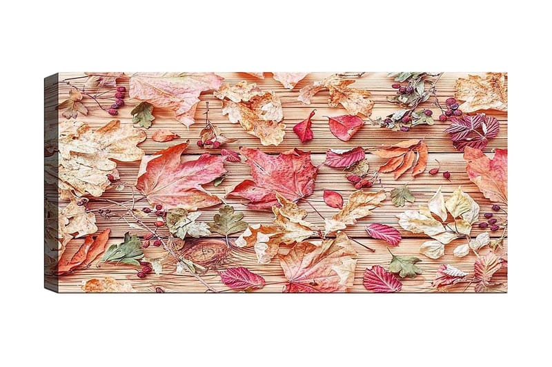 Canvastavla YTY Floral & Botanical Flerfärgad - 120x50 cm - Inredning - Tavlor & posters - Canvastavla
