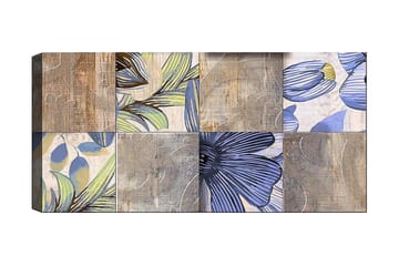 Canvastavla YTY Floral & Botanical Flerfärgad - 120x50 cm - Inredning - Tavlor & posters - Canvastavla