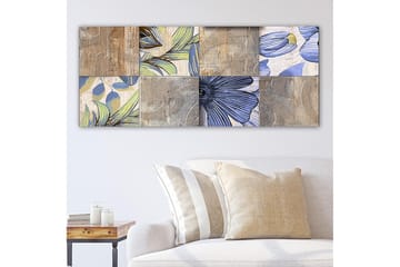 Canvastavla YTY Floral & Botanical Flerfärgad - 120x50 cm - Inredning - Tavlor & posters - Canvastavla