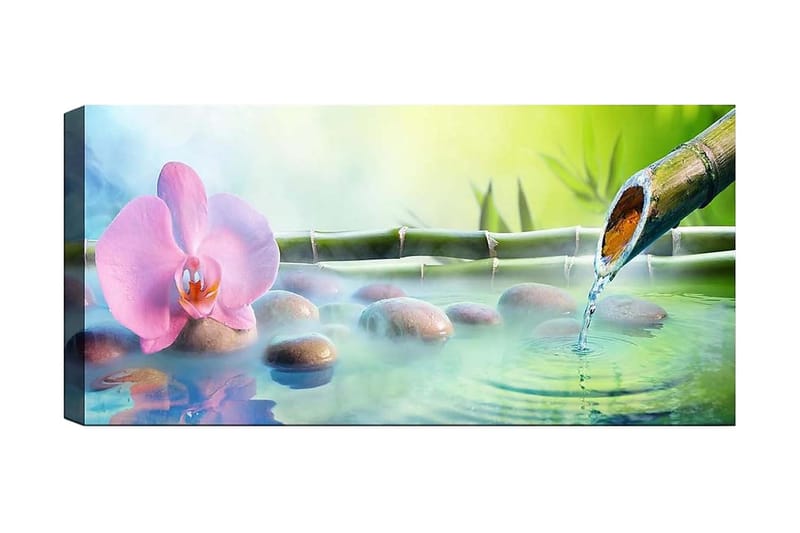Canvastavla YTY Floral & Botanical Flerfärgad - 120x50 cm - Inredning - Tavlor & posters - Canvastavla