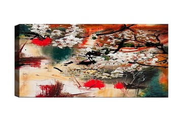 Canvastavla YTY Floral & Botanical Flerfärgad - 120x50 cm - Inredning - Tavlor & posters - Canvastavla
