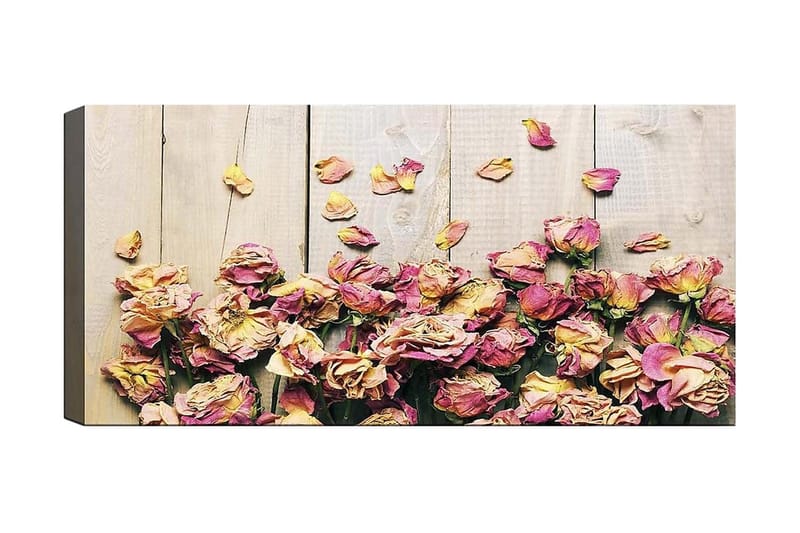 Canvastavla YTY Floral & Botanical Flerfärgad - 120x50 cm - Inredning - Tavlor & posters - Canvastavla