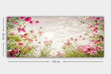 Canvastavla YTY Floral & Botanical Flerfärgad - 120x50 cm - Inredning - Tavlor & posters - Canvastavla