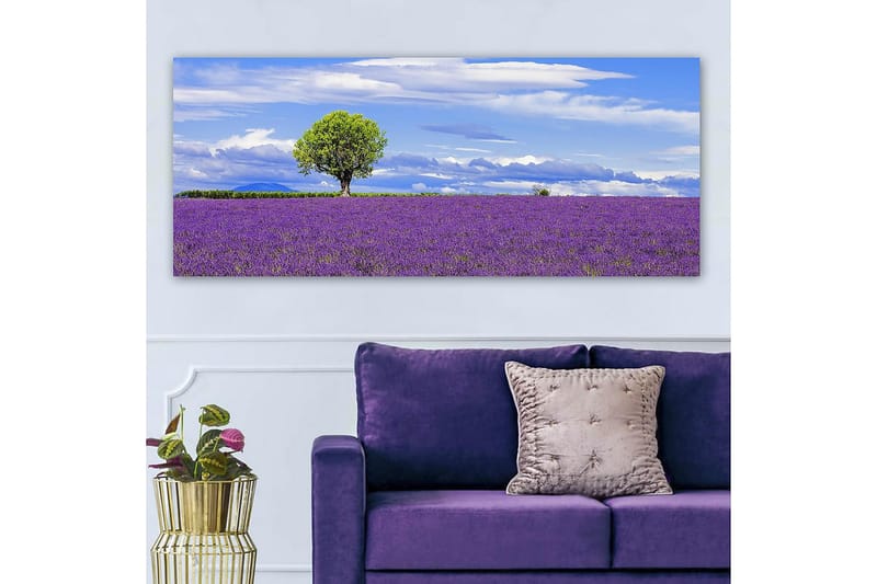 Canvastavla YTY Floral & Botanical Flerfärgad - 120x50 cm - Inredning - Tavlor & posters - Canvastavla