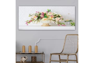 Canvastavla YTY Floral & Botanical Flerfärgad - 120x50 cm - Inredning - Tavlor & posters - Canvastavla