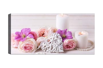 Canvastavla YTY Floral & Botanical Flerfärgad - 120x50 cm - Inredning - Tavlor & posters - Canvastavla