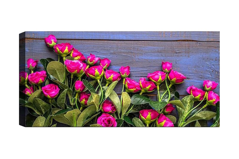 Canvastavla YTY Floral & Botanical Flerfärgad - 120x50 cm - Inredning - Tavlor & posters - Canvastavla