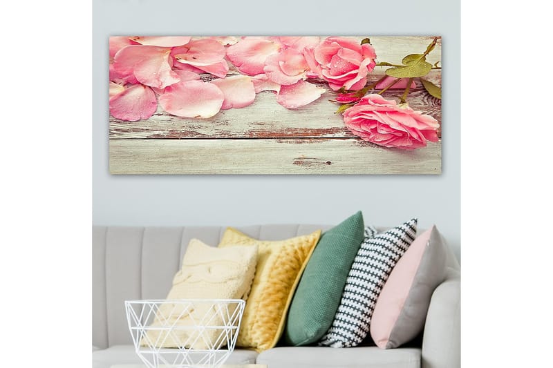 Canvastavla YTY Floral & Botanical Flerfärgad - 120x50 cm - Inredning - Tavlor & posters - Canvastavla