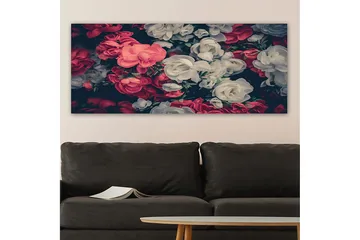 Canvastavla YTY Floral & Botanical Flerfärgad - 120x50 cm - Inredning - Tavlor & posters - Canvastavla