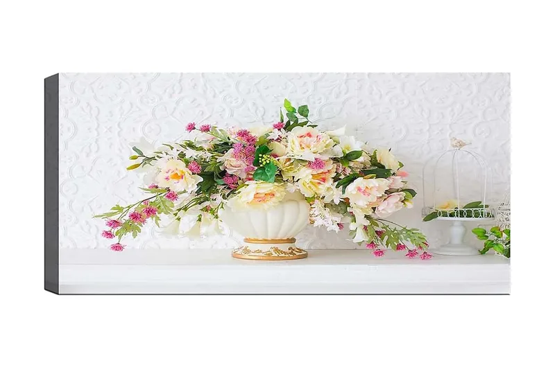 Canvastavla YTY Floral & Botanical Flerfärgad, 120x50 cm