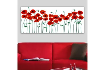 Canvastavla YTY Floral & Botanical Flerfärgad - 120x50 cm - Inredning - Tavlor & posters - Canvastavla
