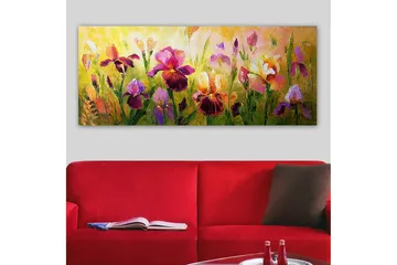 Canvastavla YTY Floral & Botanical Flerfärgad - 120x50 cm - Inredning - Tavlor & posters - Canvastavla