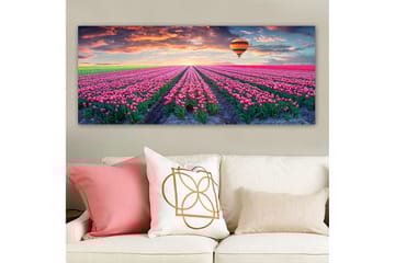Canvastavla YTY Floral & Botanical Flerfärgad - 120x50 cm - Inredning - Tavlor & posters - Canvastavla