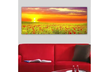Canvastavla YTY Floral & Botanical Flerfärgad - 120x50 cm - Inredning - Tavlor & posters - Canvastavla