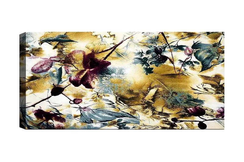 Canvastavla YTY Floral & Botanical Flerfärgad, 120x50 cm