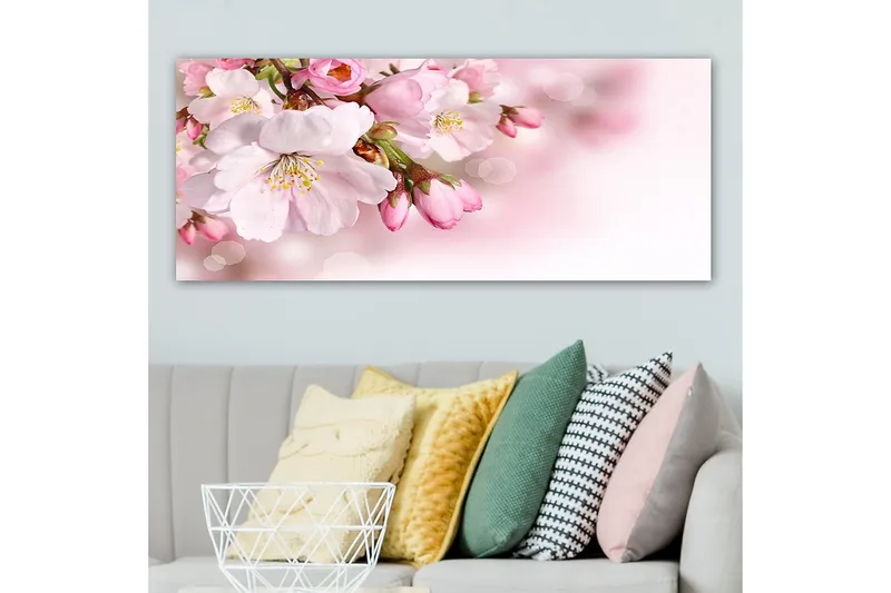 Canvastavla YTY Floral & Botanical Flerfärgad - 120x50 cm - Inredning - Tavlor & posters - Canvastavla