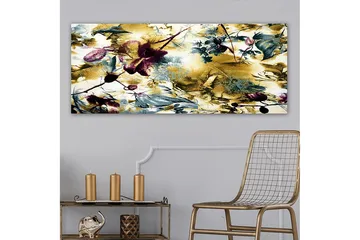 Canvastavla YTY Floral & Botanical Flerfärgad - 120x50 cm - Inredning - Tavlor & posters - Canvastavla