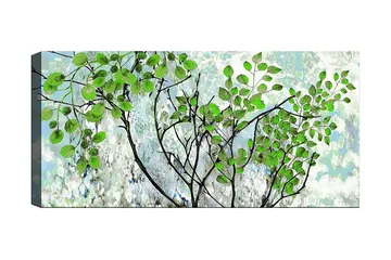 Canvastavla YTY Floral & Botanical Flerfärgad - 120x50 cm - Inredning - Tavlor & posters - Canvastavla