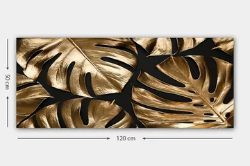 Canvastavla YTY Floral & Botanical Flerfärgad - 120x50 cm - Inredning - Tavlor & posters - Canvastavla