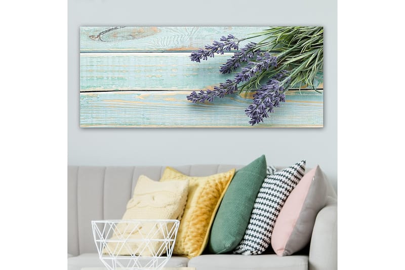 Canvastavla YTY Floral & Botanical Flerfärgad - 120x50 cm - Inredning - Tavlor & posters - Canvastavla