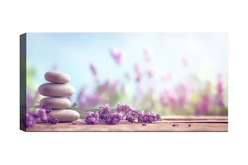 Canvastavla YTY Floral & Botanical Flerfärgad - 120x50 cm - Inredning - Tavlor & posters - Canvastavla