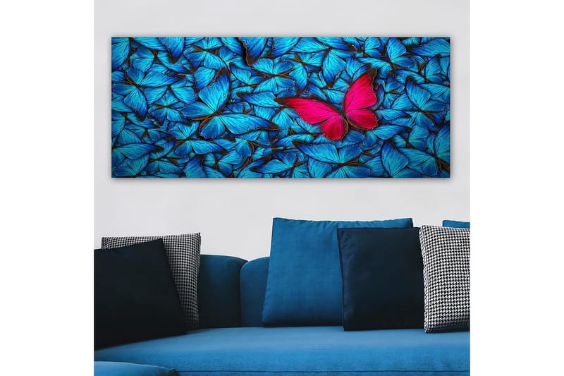 Canvastavla YTY Floral & Botanical Flerfärgad - 120x50 cm - Inredning - Tavlor & posters - Canvastavla