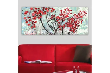 Canvastavla YTY Floral & Botanical Flerfärgad - 120x50 cm - Inredning - Tavlor & posters - Canvastavla