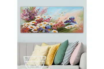 Canvastavla YTY Floral & Botanical Flerfärgad - 120x50 cm - Inredning - Tavlor & posters - Canvastavla