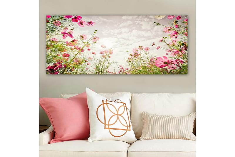 Canvastavla YTY Floral & Botanical Flerfärgad - 120x50 cm - Inredning - Tavlor & posters - Canvastavla