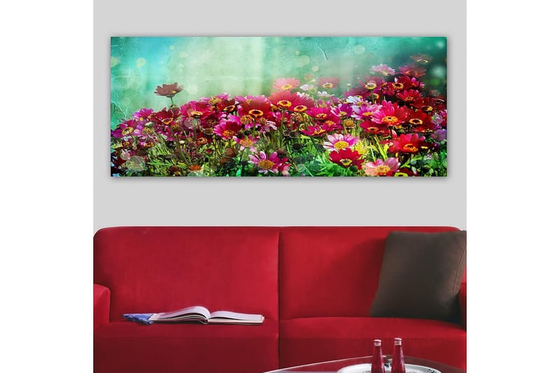 Canvastavla YTY Floral & Botanical Flerfärgad - 120x50 cm - Inredning - Tavlor & posters - Canvastavla