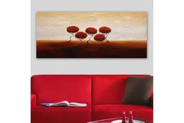 Canvastavla YTY Floral & Botanical Flerfärgad - 120x50 cm - Inredning - Tavlor & posters - Canvastavla