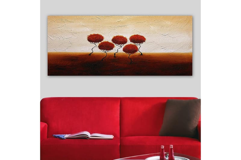 Canvastavla YTY Floral & Botanical Flerfärgad - 120x50 cm - Inredning - Tavlor & posters - Canvastavla