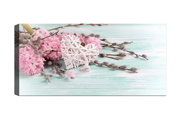 Canvastavla YTY Floral & Botanical Flerfärgad - 120x50 cm - Inredning - Tavlor & posters - Canvastavla