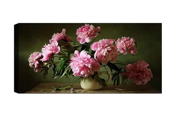 Canvastavla YTY Floral & Botanical Flerfärgad - 120x50 cm - Inredning - Tavlor & posters - Canvastavla