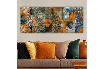 Canvastavla YTY Floral & Botanical Flerfärgad - 120x50 cm - Inredning - Tavlor & posters - Canvastavla