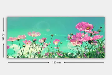 Canvastavla YTY Floral & Botanical Flerfärgad - 120x50 cm - Inredning - Tavlor & posters - Canvastavla