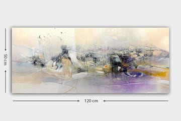 Canvastavla YTY Floral & Botanical Flerfärgad - 120x50 cm - Inredning - Tavlor & posters - Canvastavla