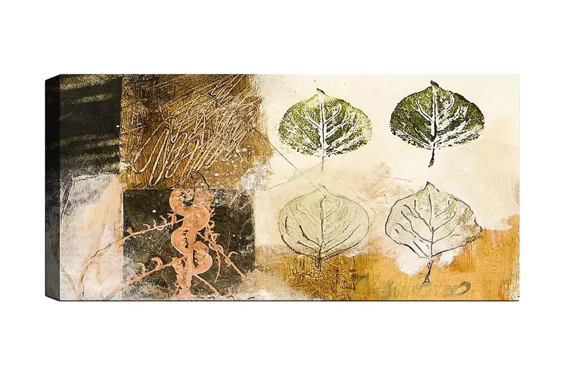 Canvastavla YTY Floral & Botanical Flerfärgad, 120x50 cm
