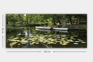 Canvastavla YTY Floral & Botanical Flerfärgad - 120x50 cm - Inredning - Tavlor & posters - Canvastavla