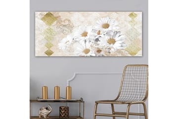 Canvastavla YTY Floral & Botanical Flerfärgad - 120x50 cm - Inredning - Tavlor & posters - Canvastavla