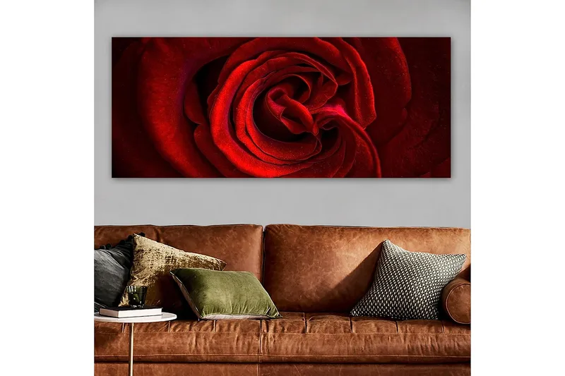 Canvastavla YTY Floral & Botanical Flerfärgad - 120x50 cm - Inredning - Tavlor & posters - Canvastavla